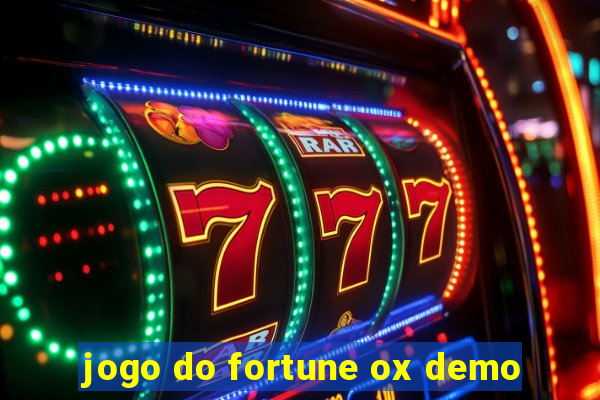 jogo do fortune ox demo